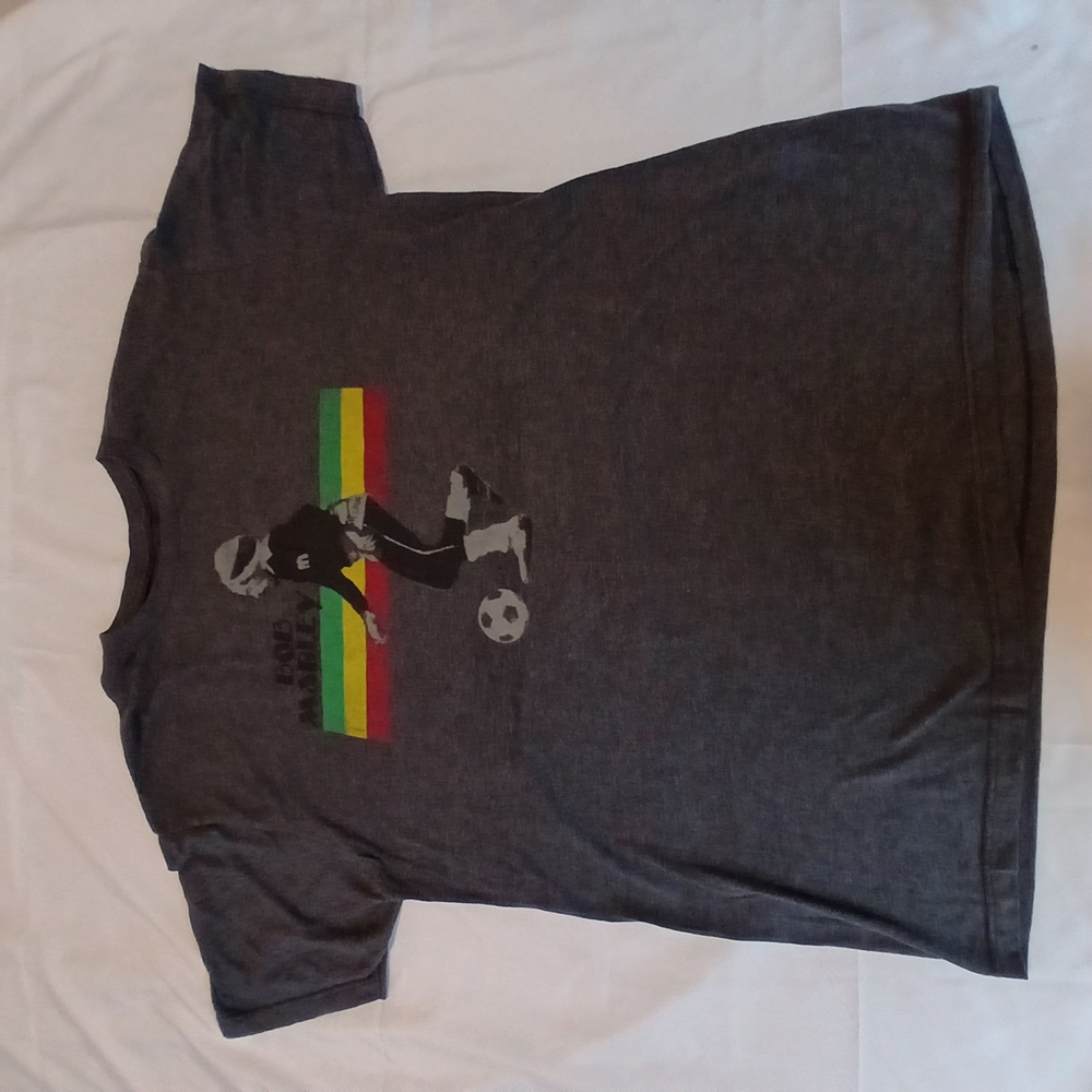Men's Gray Graphic T-Shirt